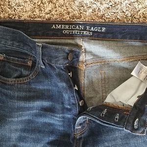 AEO Vintage High Rise Button Fly Jeans